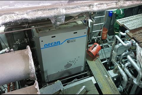 Orcan’s 100kW Energy Efficiency PACK “is only the size of a shower cabinet”: Marcel Flipse.